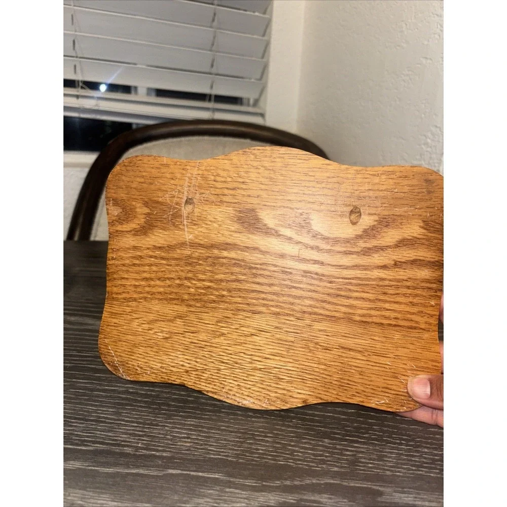 Brass House Home Tree Fence Shaped Key 5 Hook Ring Holder Wall Hanging On Board